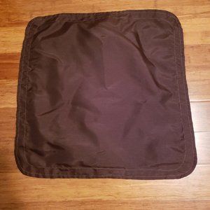 Brown accent pillow covers